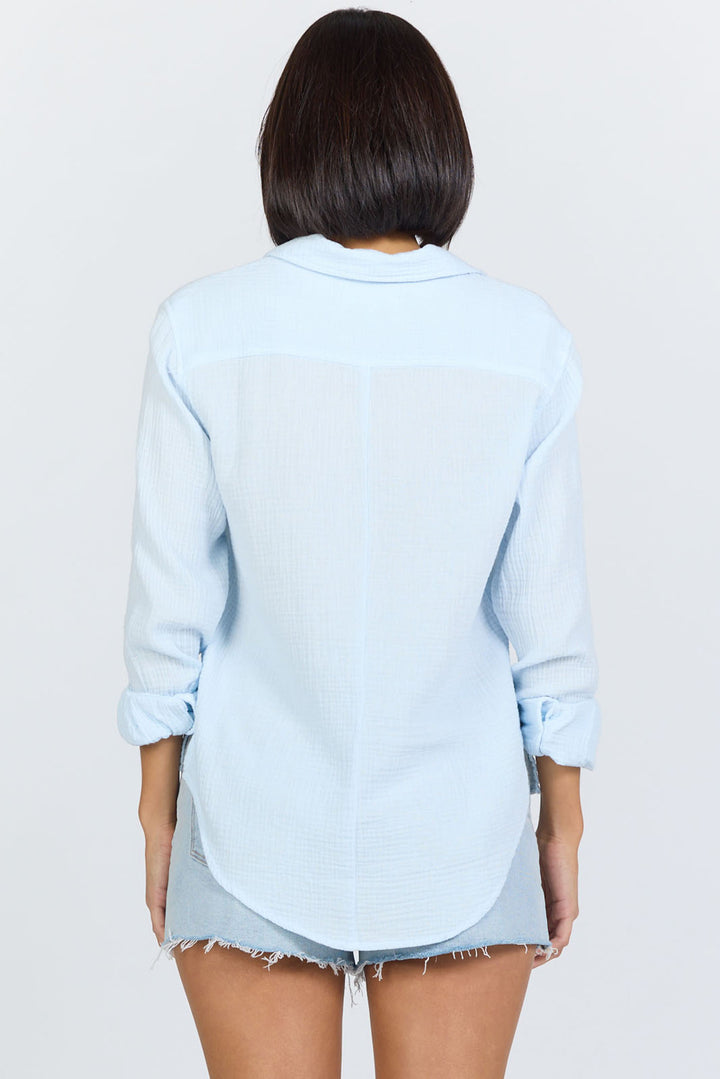 Dear John Gaia Gauze Button Down
