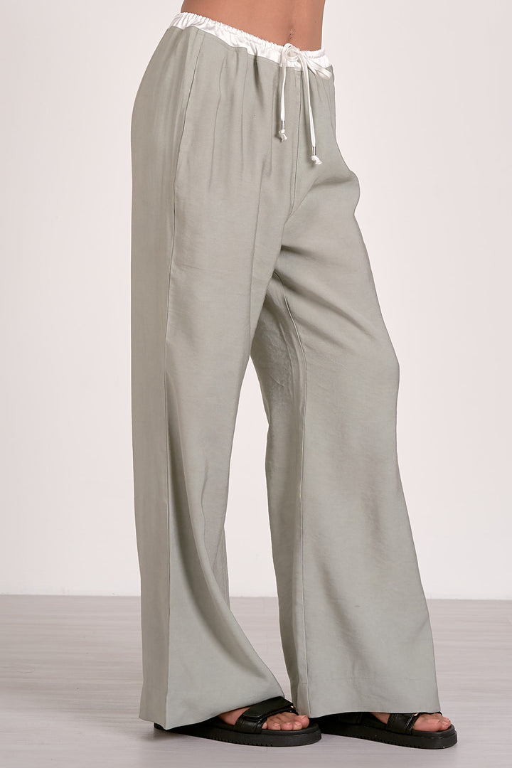 Elastic Waistband Pant