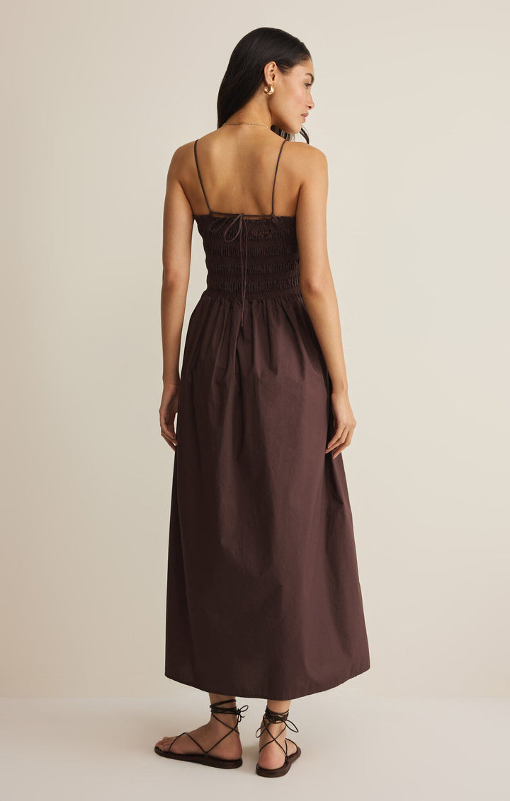 Z Supply Cornelia Poplin Maxi Dress
