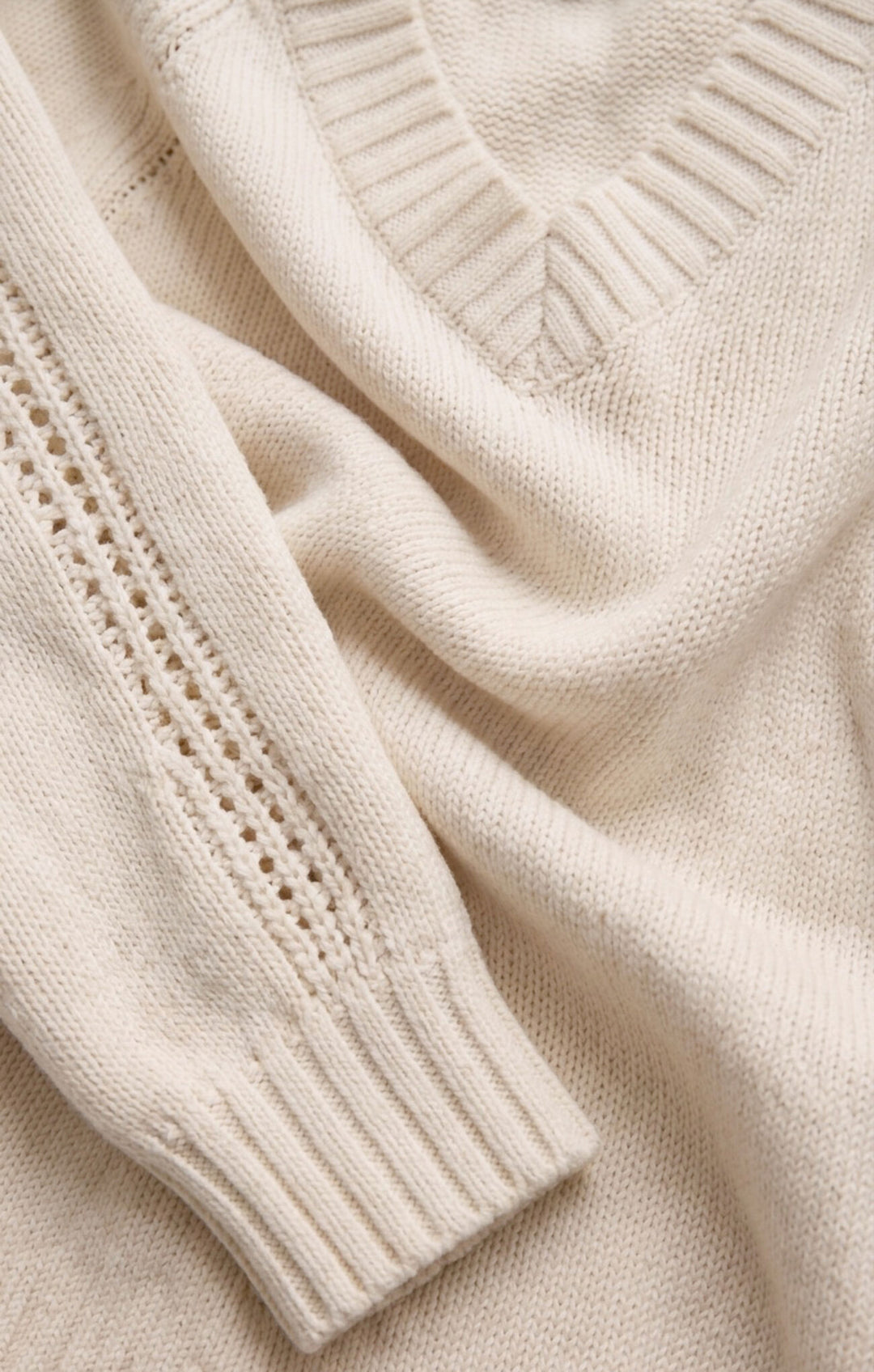 Z Supply Cotton Stratton V-Neck Sweater